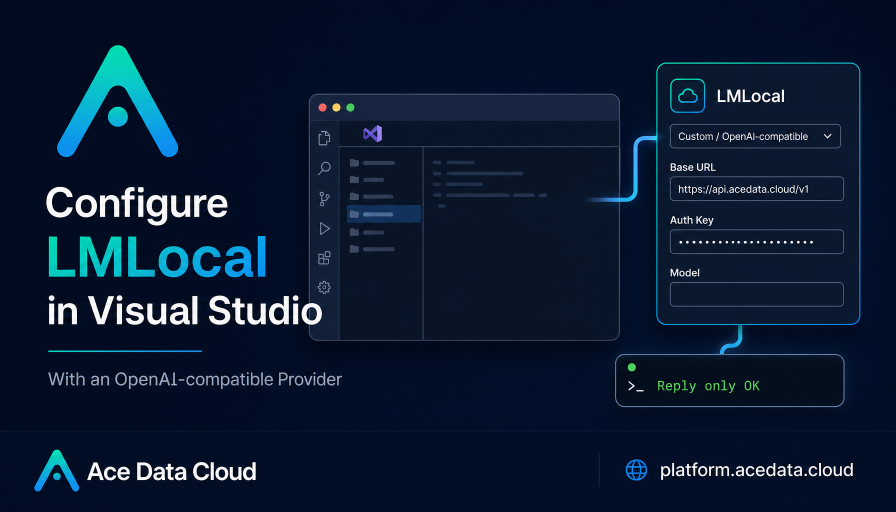 How to Connect LMLocal in Visual Studio to an OpenAI-Compatible API (Beginner's Guide)