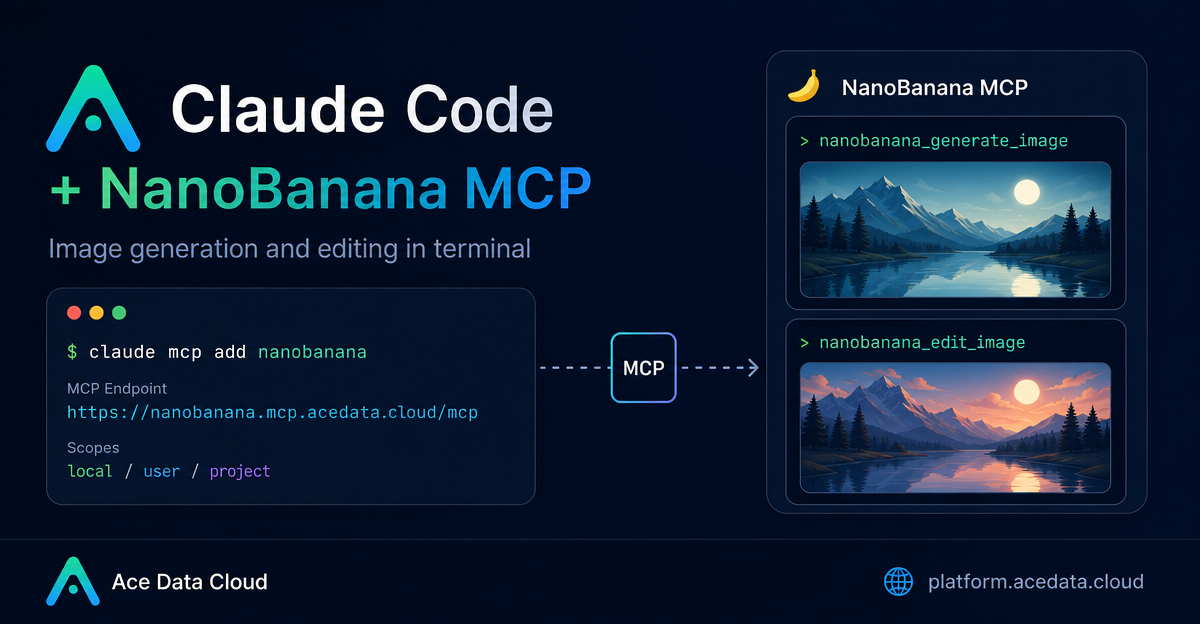 How to Add NanoBanana Image Editing to Claude Code with MCP