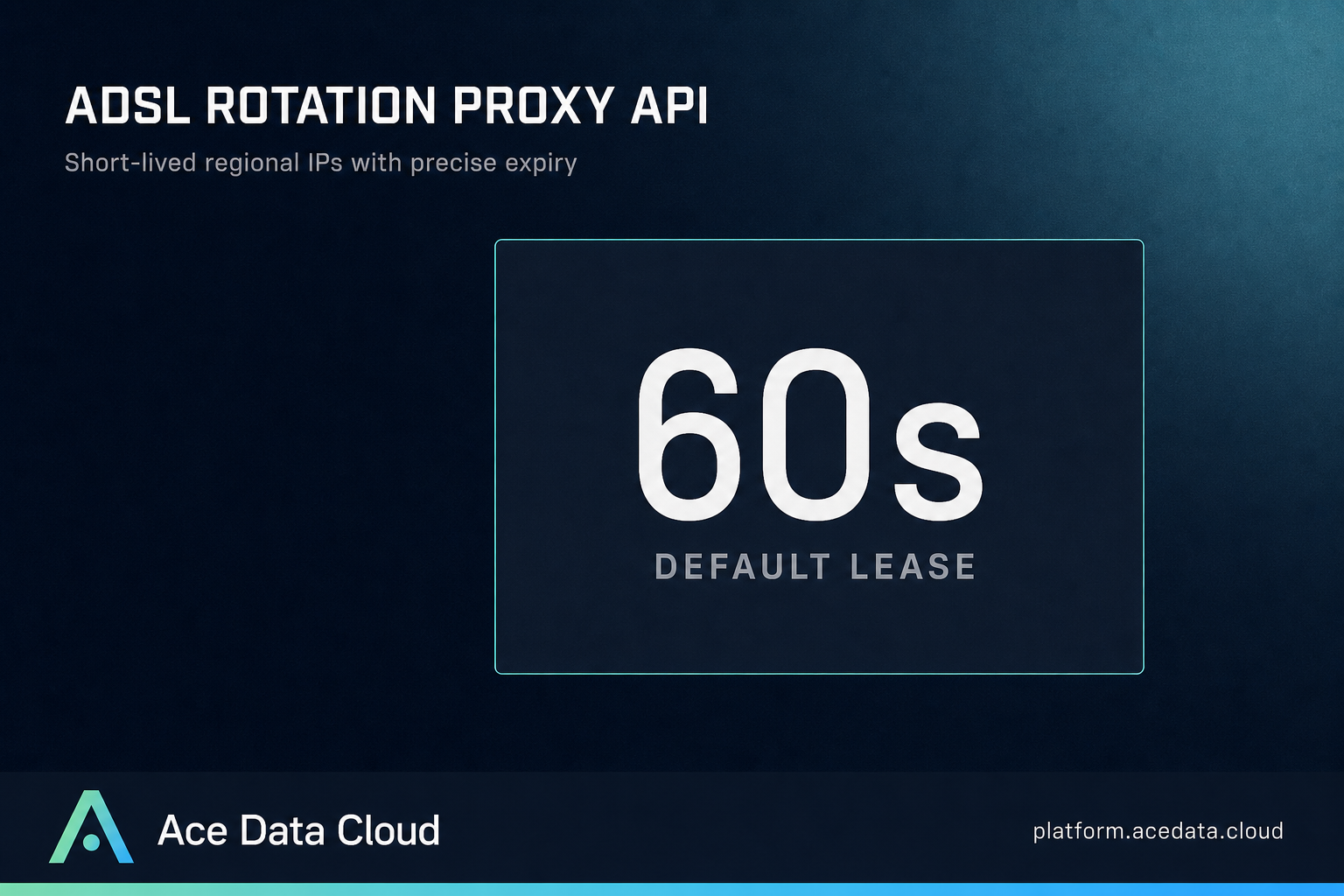 ADSL Rotation Proxy API: schedule work inside a five-minute IP lease