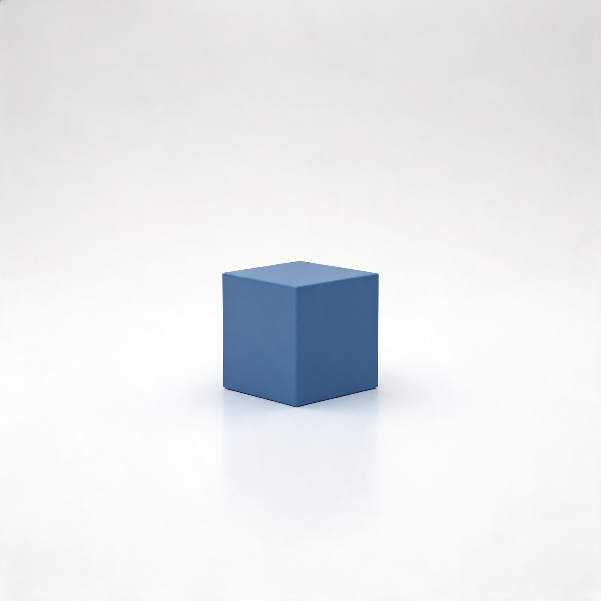 Minimalist studio shot generated by SeeDream